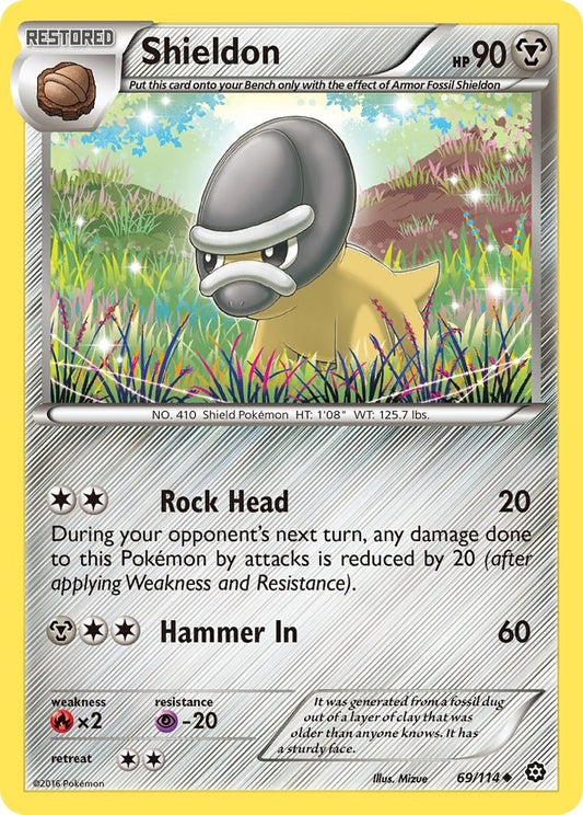 Image for Shieldon (69/114) - Pokemon