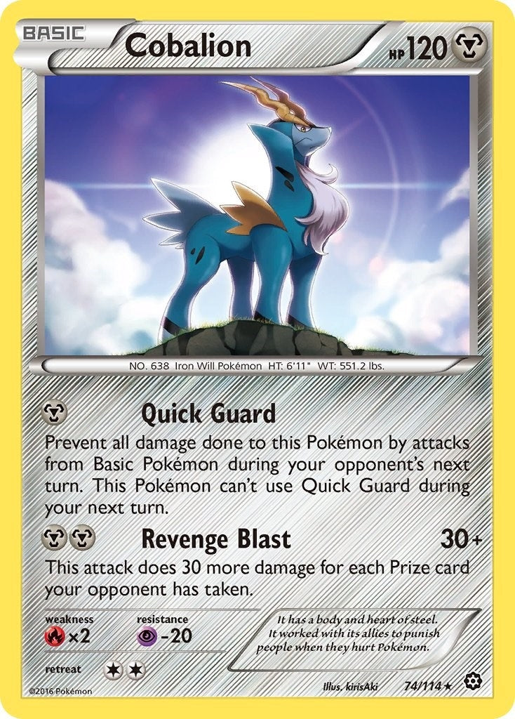 Image for Cobalion (74/114) - Pokemon