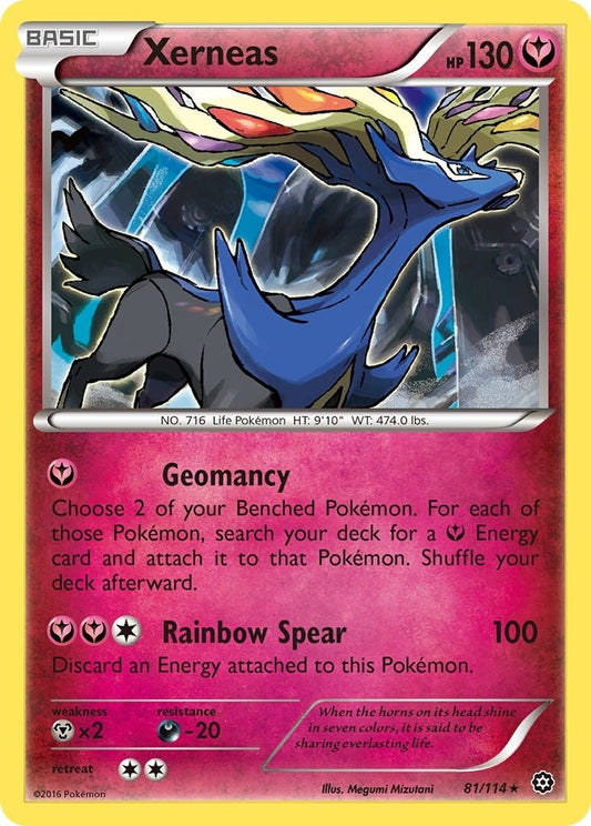 Image for Xerneas (81/114) - Pokemon