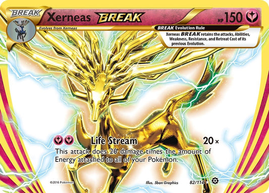 Image for Xerneas BREAK (82/114) - Pokemon