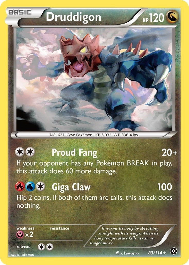 Image for Druddigon (83/114) - Pokemon
