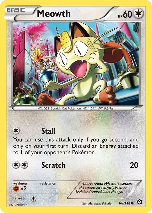 Image for Meowth (88/114) - Pokemon