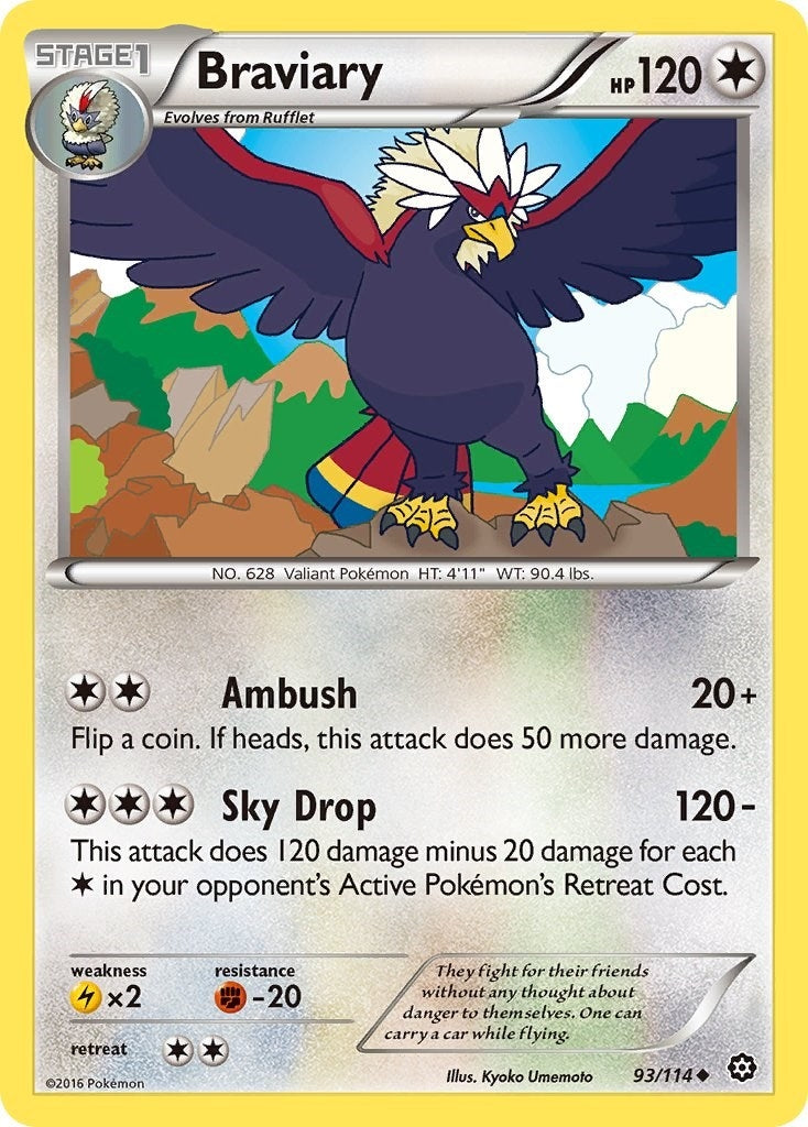 Image for Braviary (93/114) - Pokemon