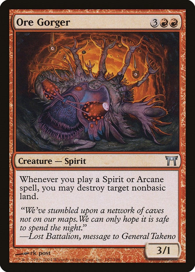 Image for Ore Gorger (182) - Magic: The Gathering