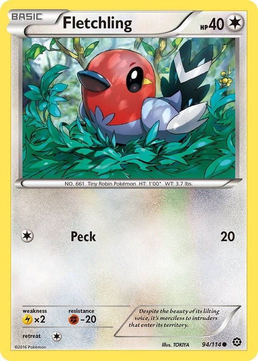 Image for Fletchling (94/114) - Pokemon