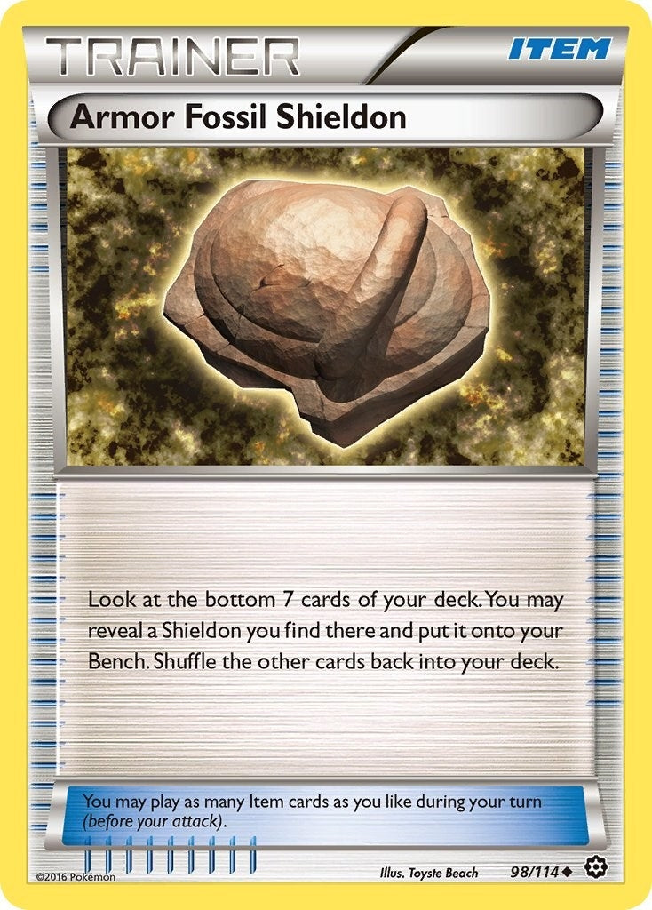 Armor Fossil Shieldon (98/114)