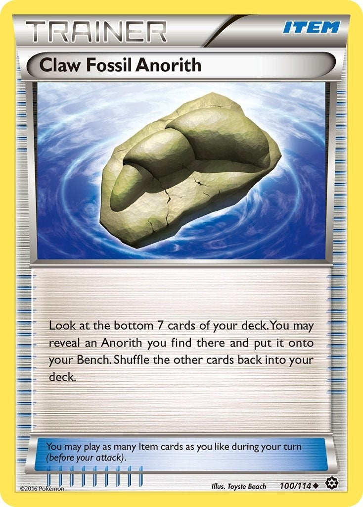 Image for Claw Fossil Anorith (100/114) - Pokemon