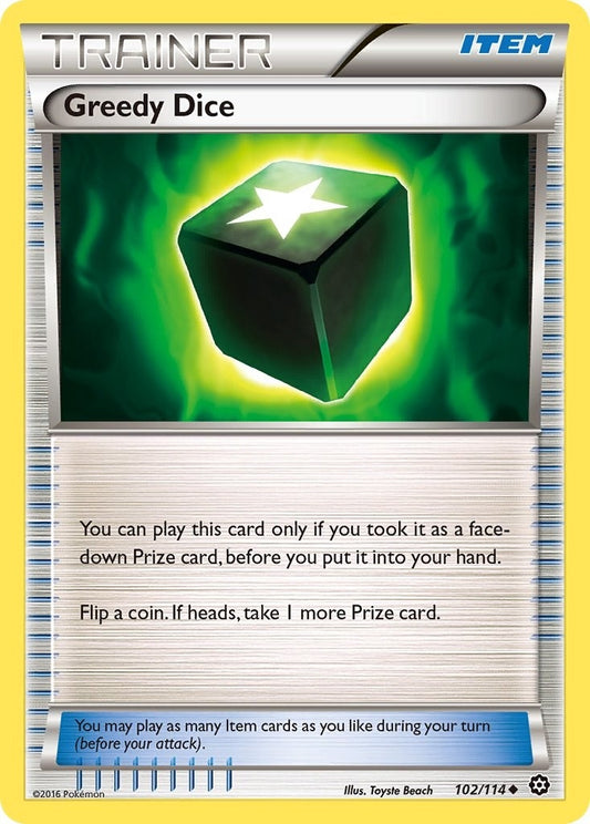 Image for Greedy Dice (102/114) - Pokemon
