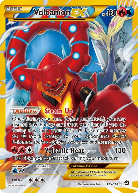 Image for Volcanion EX (Secret) (115/114) - Pokemon