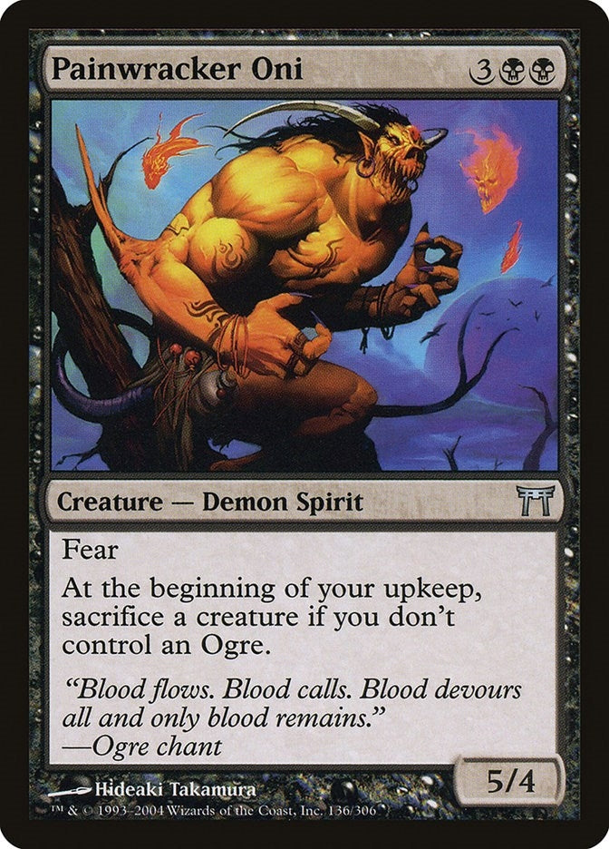 Image for Painwracker Oni (136) - Magic: The Gathering