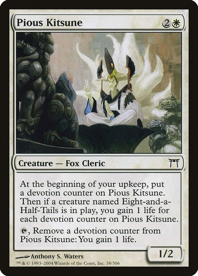 Image for Pious Kitsune (38) - Magic: The Gathering