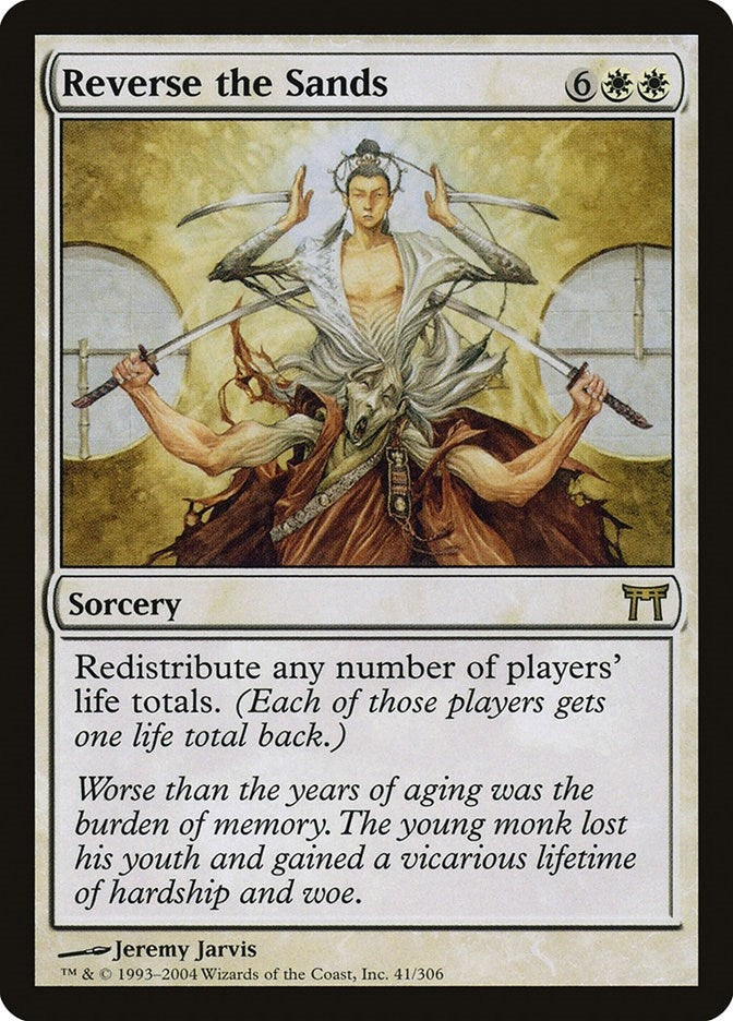 Image for Reverse the Sands (41) - Magic: The Gathering