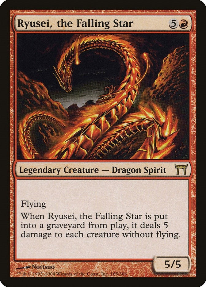 Image for Ryusei, the Falling Star (185) - Magic: The Gathering