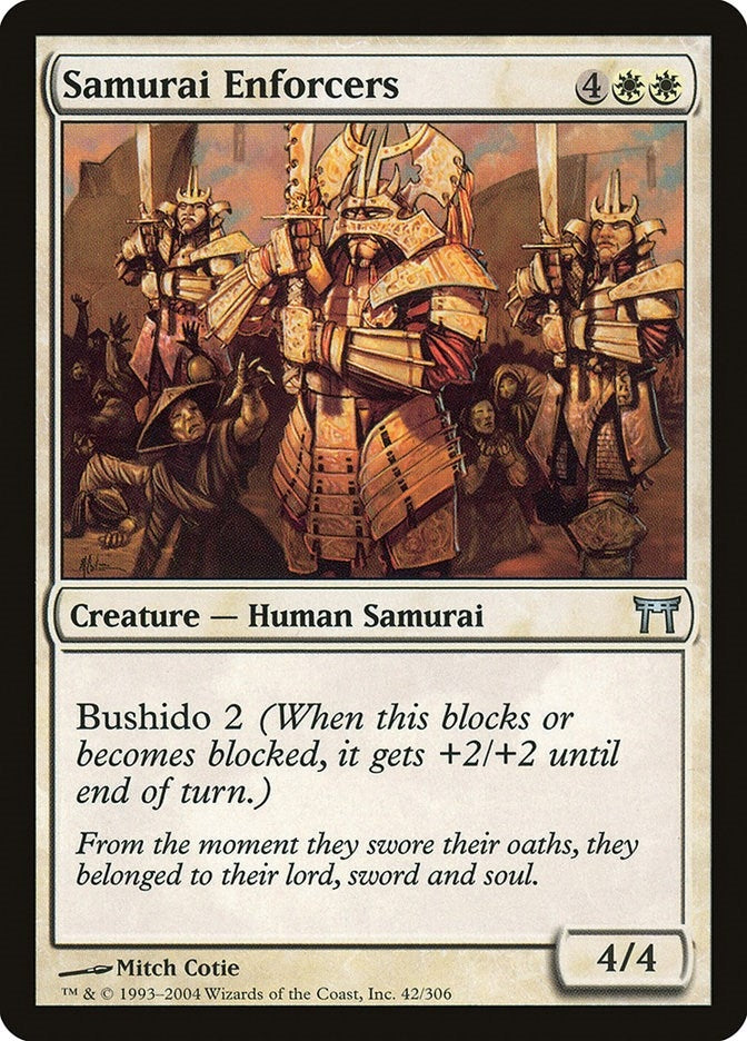 Image for Samurai Enforcers (42) - Magic: The Gathering