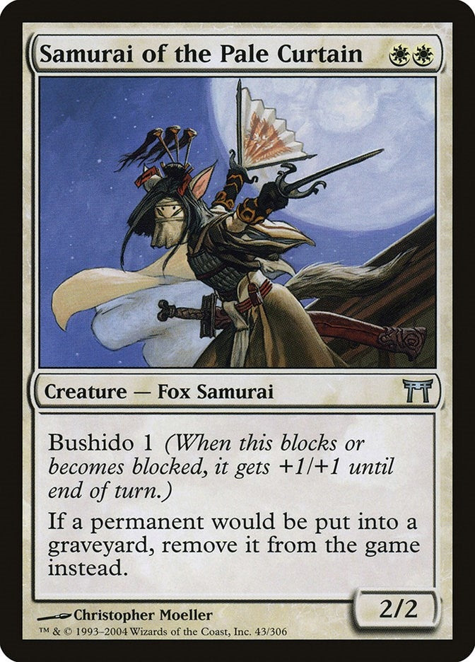 Image for Samurai of the Pale Curtain (43) - Magic: The Gathering