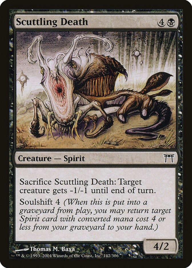 Image for Scuttling Death (142) - Magic: The Gathering