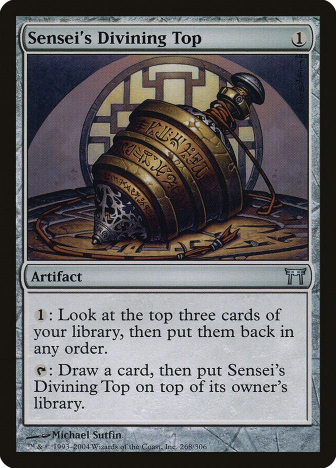 Image for Sensei's Divining Top (268) - Magic: The Gathering
