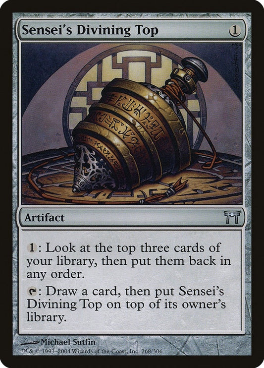 Image for Sensei's Divining Top (268) - Magic: The Gathering