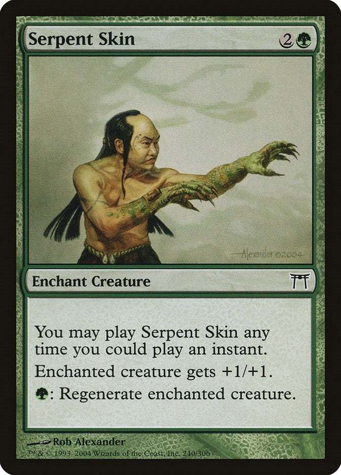 Image for Serpent Skin (240) - Magic: The Gathering