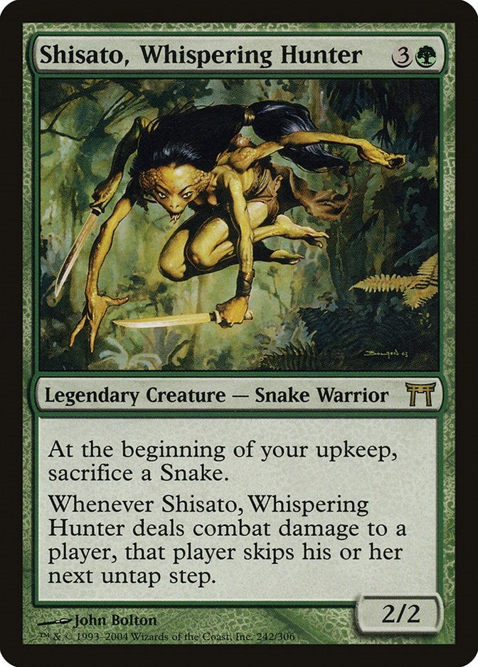 Image for Shisato, Whispering Hunter (242) - Magic: The Gathering