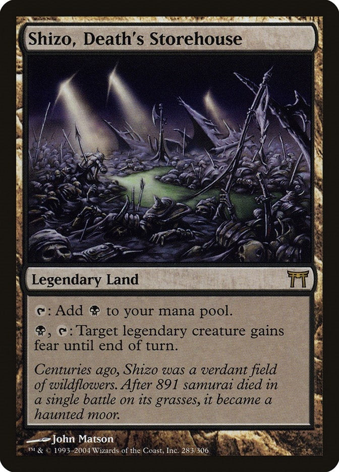 Image for Shizo, Death's Storehouse (283) - Magic: The Gathering