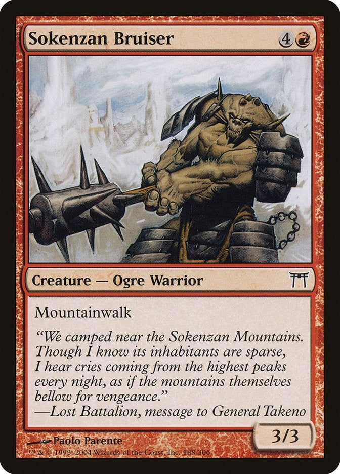 Image for Sokenzan Bruiser (188) - Magic: The Gathering