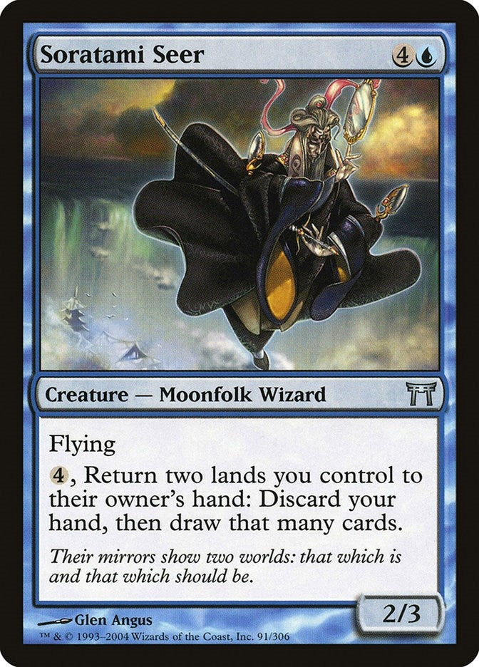 Image for Soratami Seer (91) - Magic: The Gathering