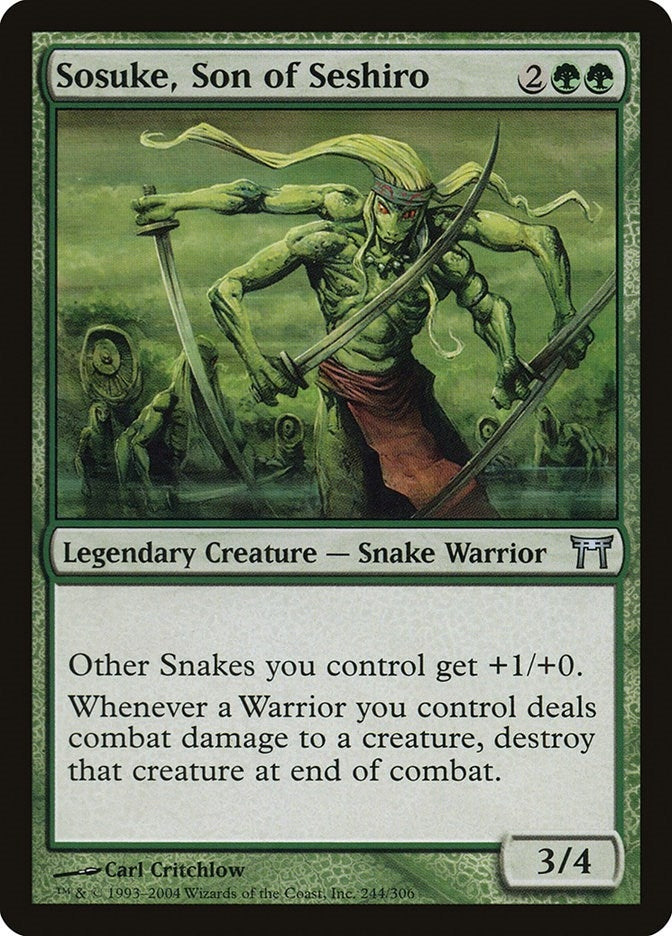 Image for Sosuke, Son of Seshiro (244) - Magic: The Gathering