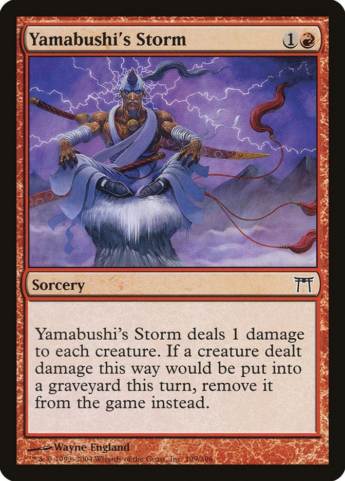 Image for Yamabushi's Storm (199) - Magic: The Gathering