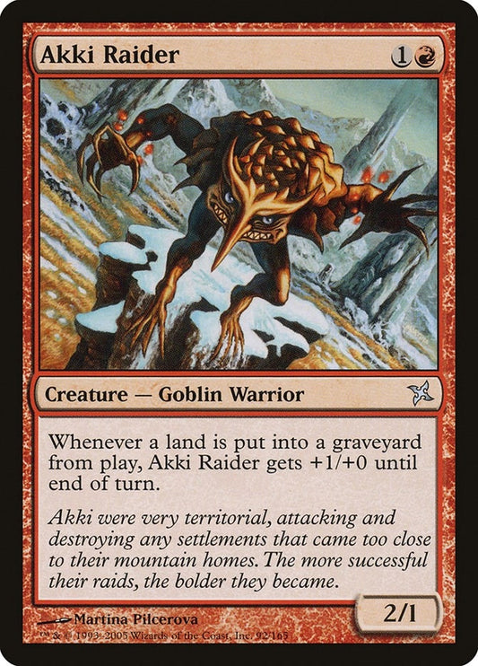 Image for Akki Raider (92) - Magic: The Gathering