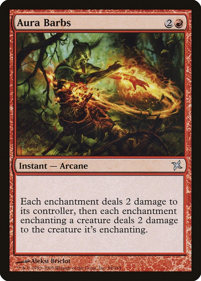 Image for Aura Barbs (94) - Magic: The Gathering