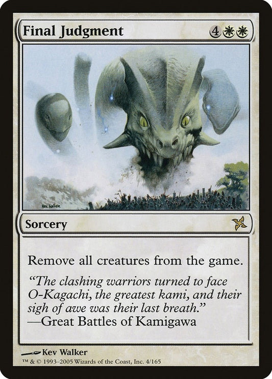 Image for Final Judgment (4) - Magic: The Gathering