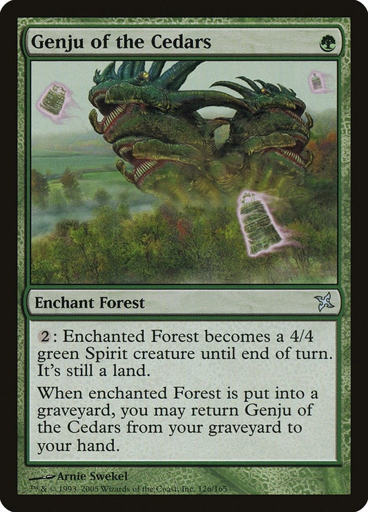 Image for Genju of the Cedars (126) - Magic: The Gathering