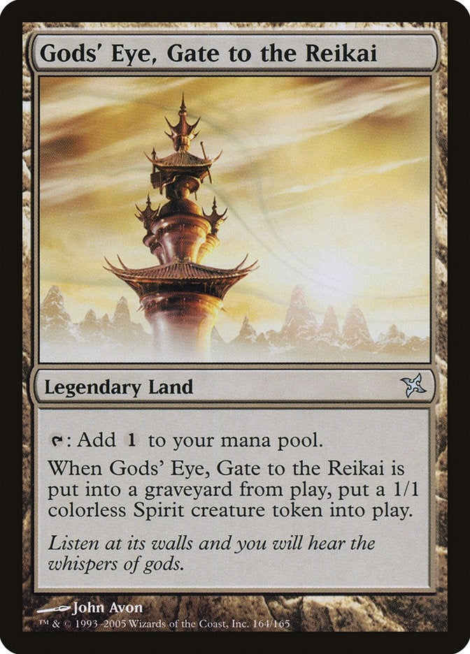 Image for Gods' Eye, Gate to the Reikai (164) - Magic: The Gathering
