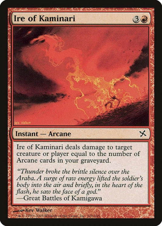 Image for Ire of Kaminari (109) - Magic: The Gathering