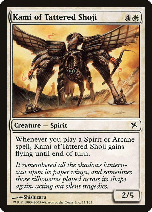 Image for Kami of Tattered Shoji (11) - Magic: The Gathering
