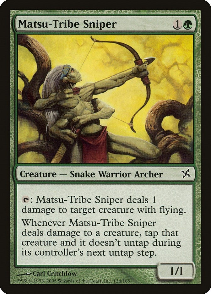 Image for Matsu-Tribe Sniper (136) - Magic: The Gathering