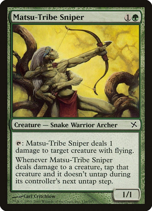 Image for Matsu-Tribe Sniper (136) - Magic: The Gathering