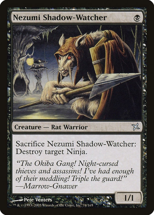 Image for Nezumi Shadow-Watcher (74) - Magic: The Gathering