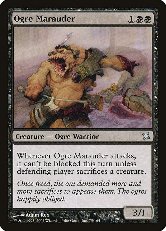 Image for Ogre Marauder (75) - Magic: The Gathering