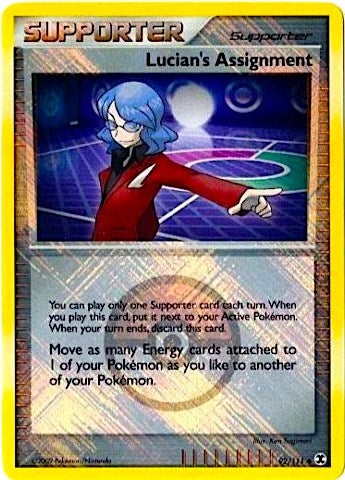 Image for Lucian's Assignment - 92/111 (League Promo) (092/111) - Pokemon