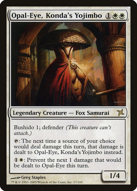 Image for Opal-Eye, Konda's Yojimbo (17) - Magic: The Gathering