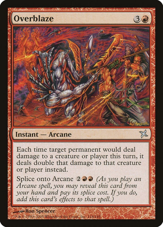 Image for Overblaze (114) - Magic: The Gathering