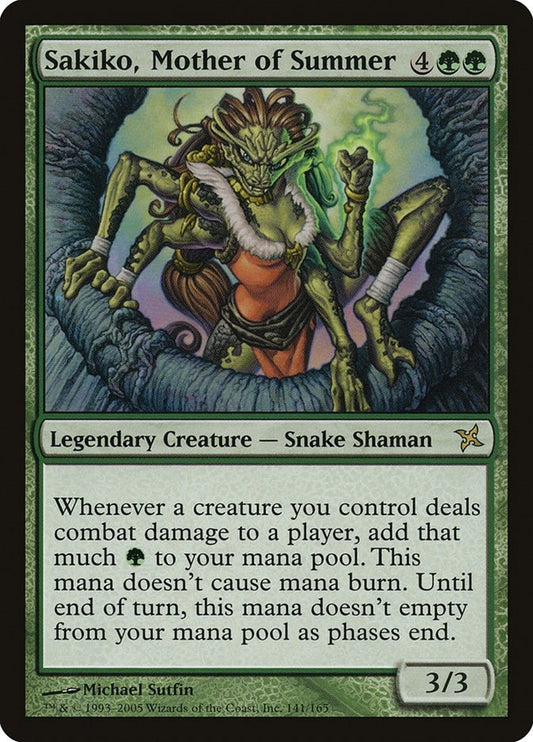 Image for Sakiko, Mother of Summer (141) - Magic: The Gathering