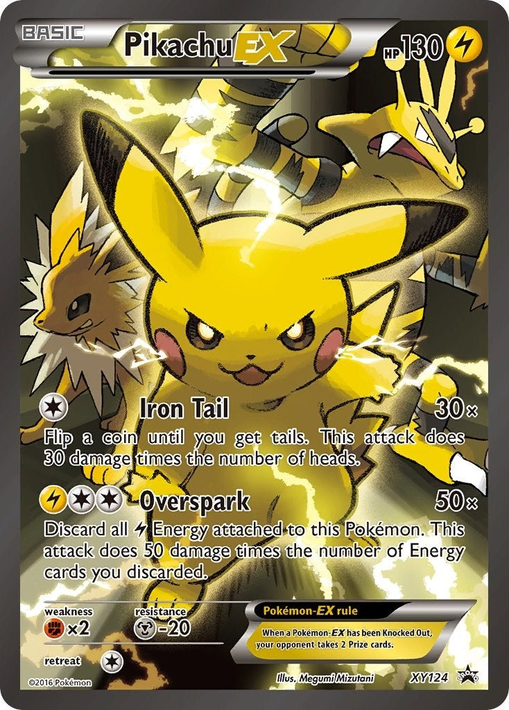 Image for Pikachu EX - XY124 (XY124) - Pokemon