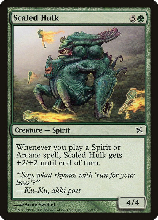 Image for Scaled Hulk (143) - Magic: The Gathering