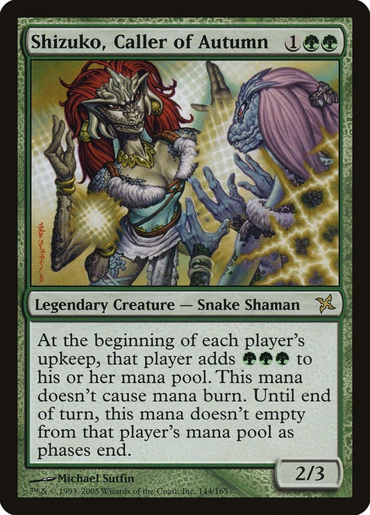 Image for Shizuko, Caller of Autumn (144) - Magic: The Gathering