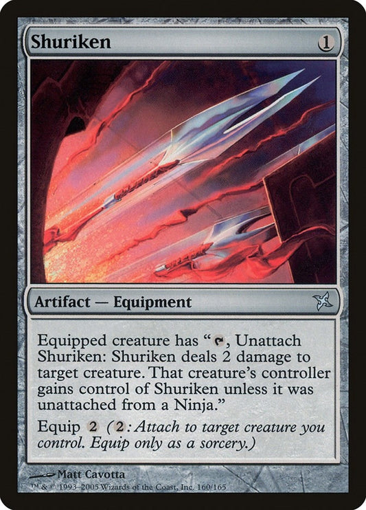 Image for Shuriken (160) - Magic: The Gathering