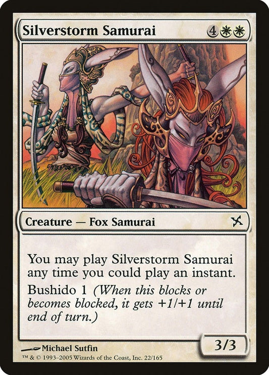 Image for Silverstorm Samurai (22) - Magic: The Gathering