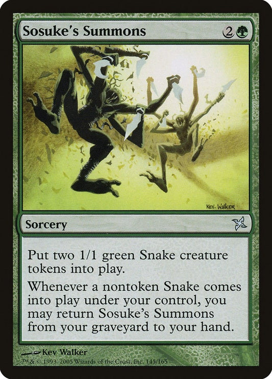 Image for Sosuke's Summons (145) - Magic: The Gathering